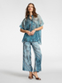 Camicia stampata in lyocell image number 2