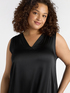 Langes Kleid aus Satin image number 3