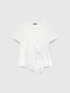 T-shirt con arricciatura image number 4