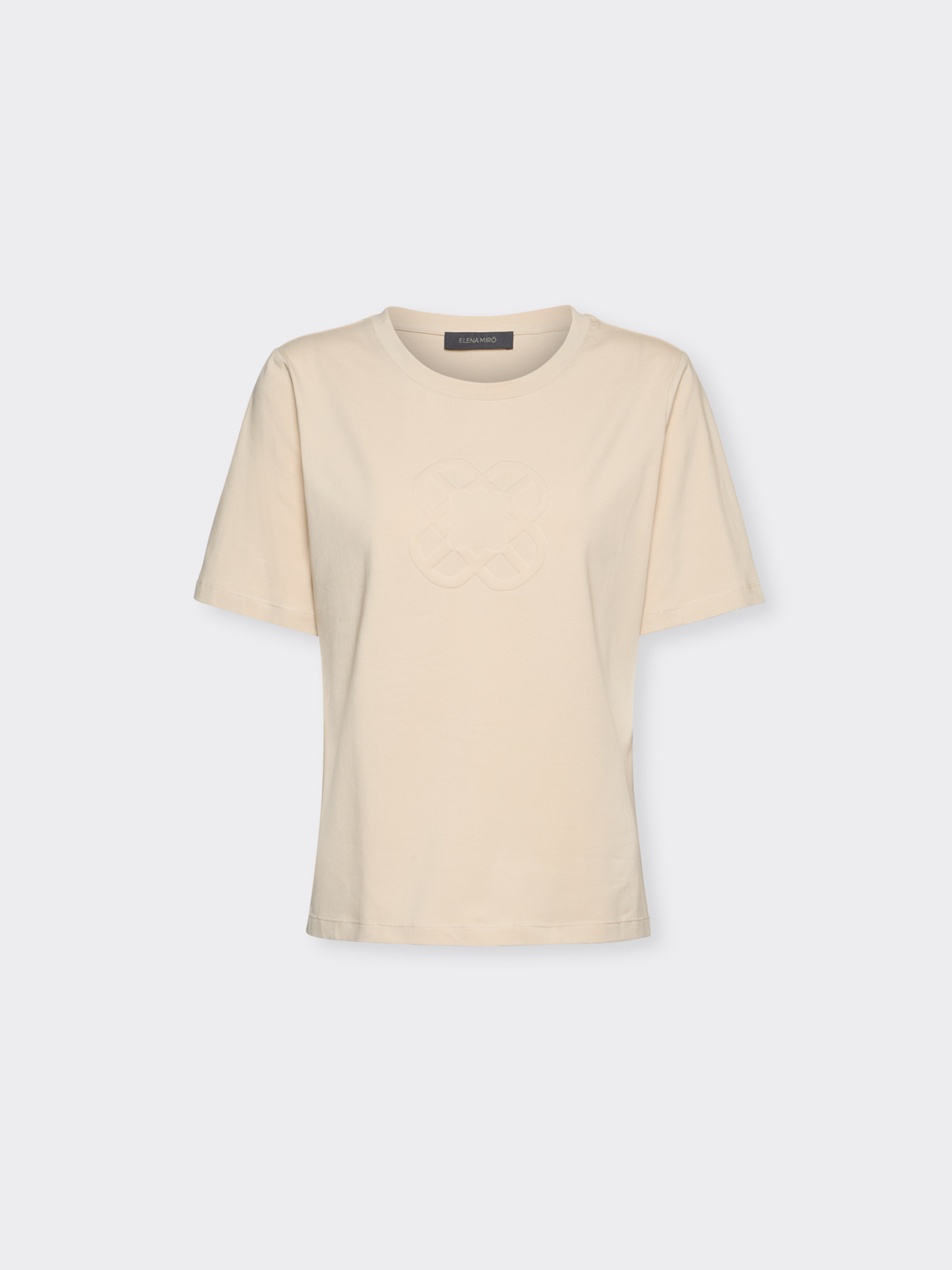 Camiseta de algod&oacute;n con logo Monogram image number 4