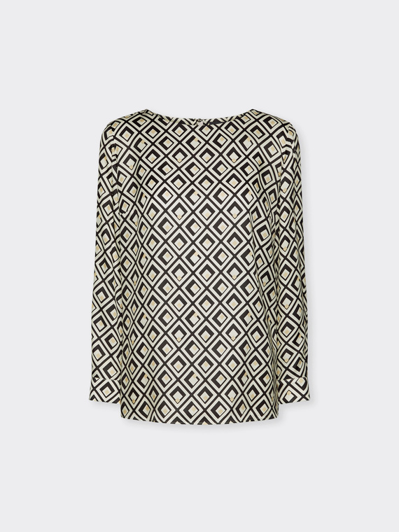Blusa stampata