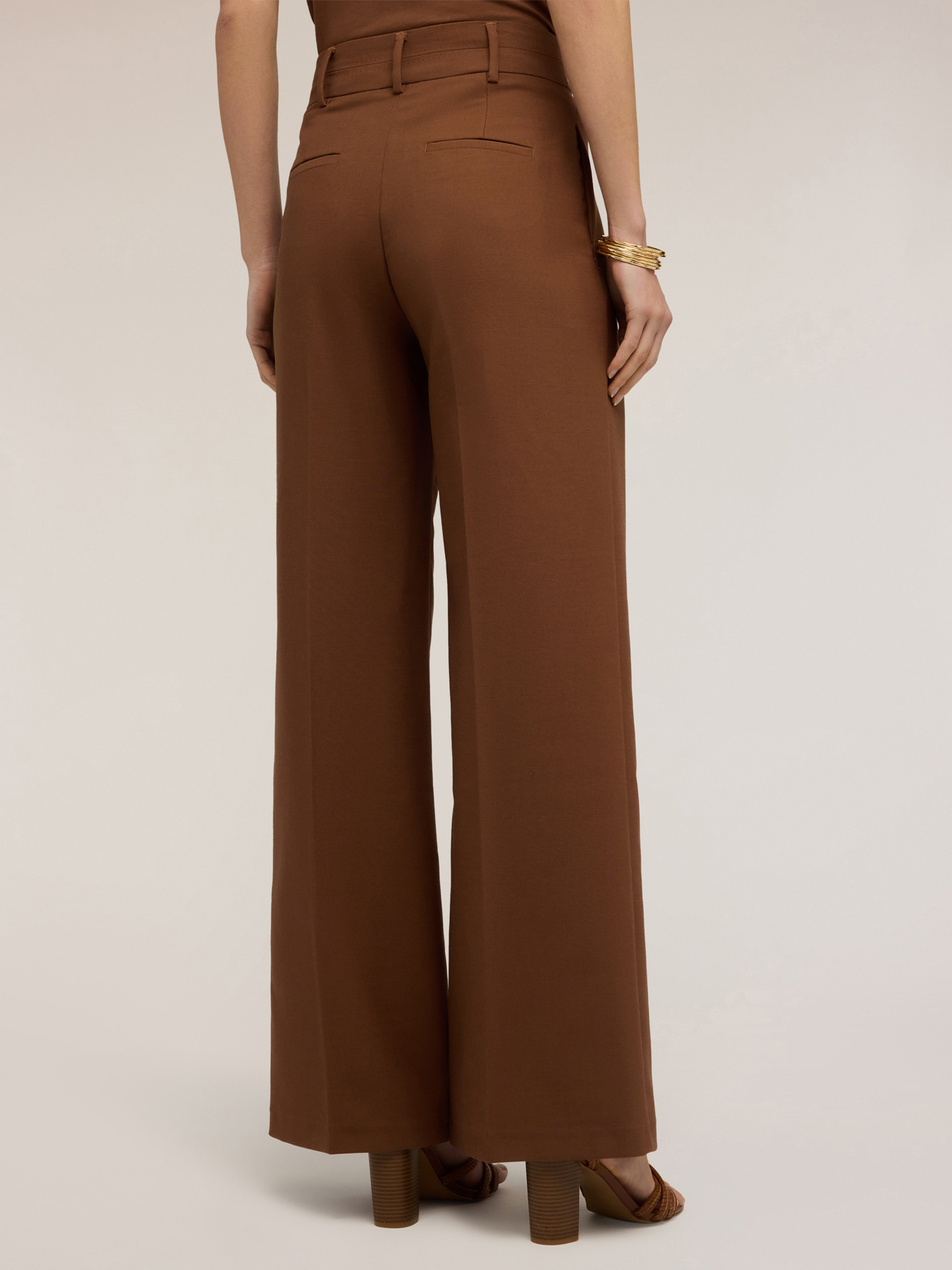 Palazzo pants in polyviscose image number 1