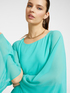 Elegant dress with cape image number 3