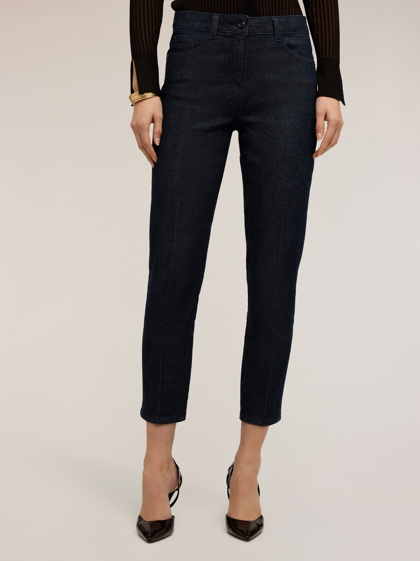 Jeans carrot fit din denim image number 0