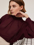 Blusa a righe devoré image number 3