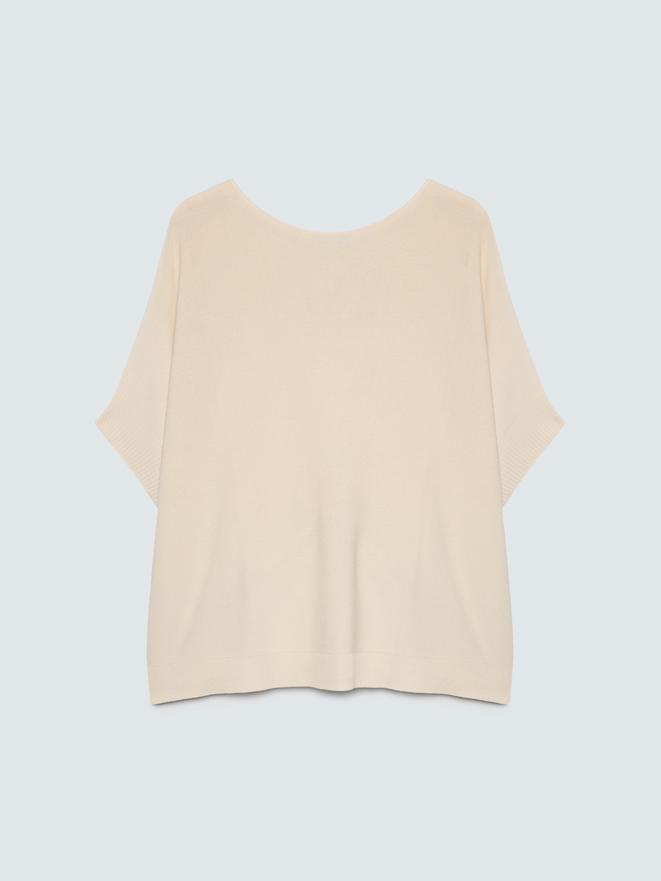 Strickpullover aus Viskosemischung mit Carr&eacute;-Ausschnitt image number 3