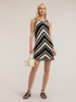 Vestito corto in maglia crochet image number 3