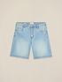 Bermuda in denim chiaro image number 4