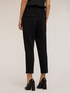 Regular trousers in crêpe fabric image number 1