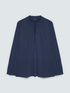 Pleated jersey blouse with buttons image number 4