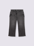 Stone-washed cropped jeans image number 5