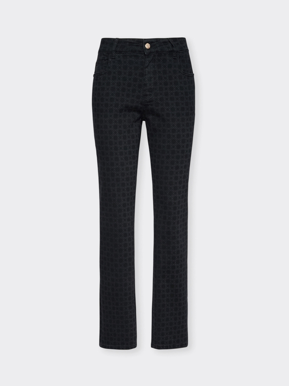 Jean monogramme noir