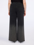 Jeans wide leg con punti luce effetto degradé image number 1