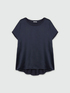 Bluse aus Satin und Jersey image number 4