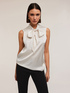 Top mit Schleife aus Satin image number 2