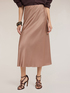 Satin midiskirt image number 2