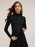 Turtleneck sweater with appliqués image number 0