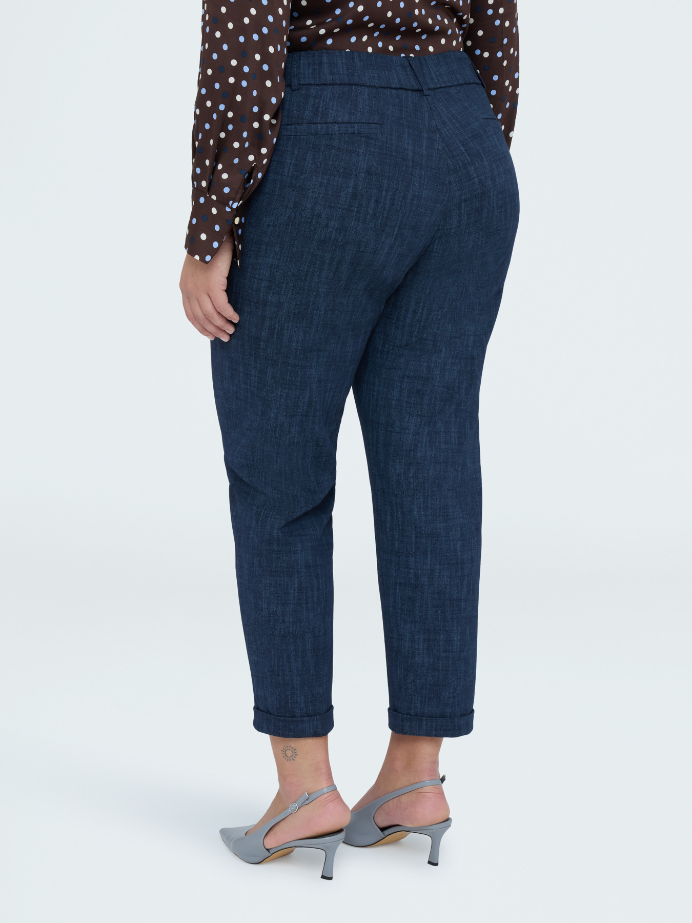 Pantaloni Carrot Fit in Punto Milano image number 1