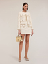 Lurex tweed jacket with pockets image number 0