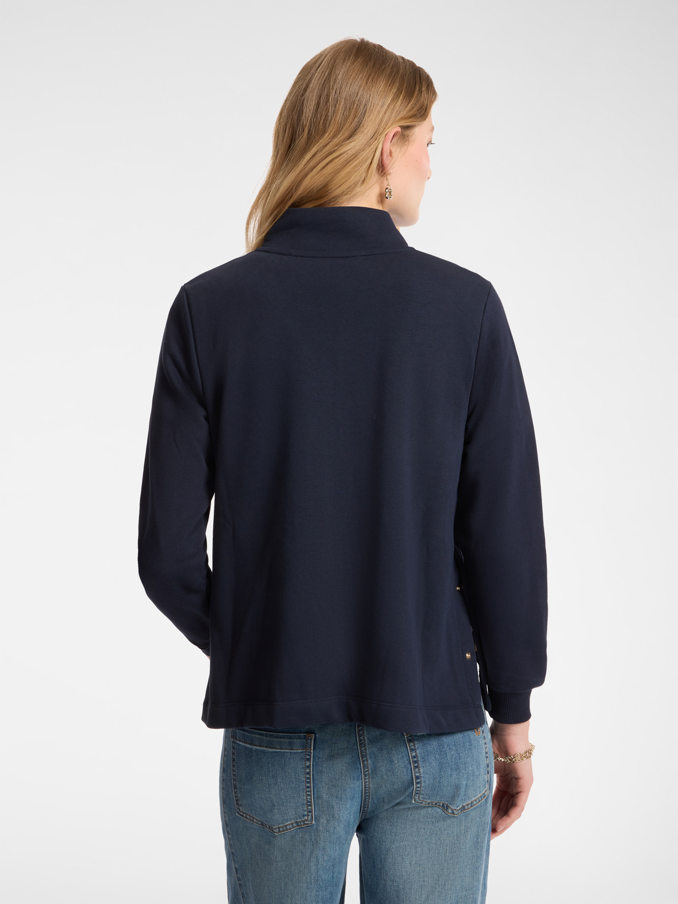 Sweat-shirt avec fermeture éclair image number 1