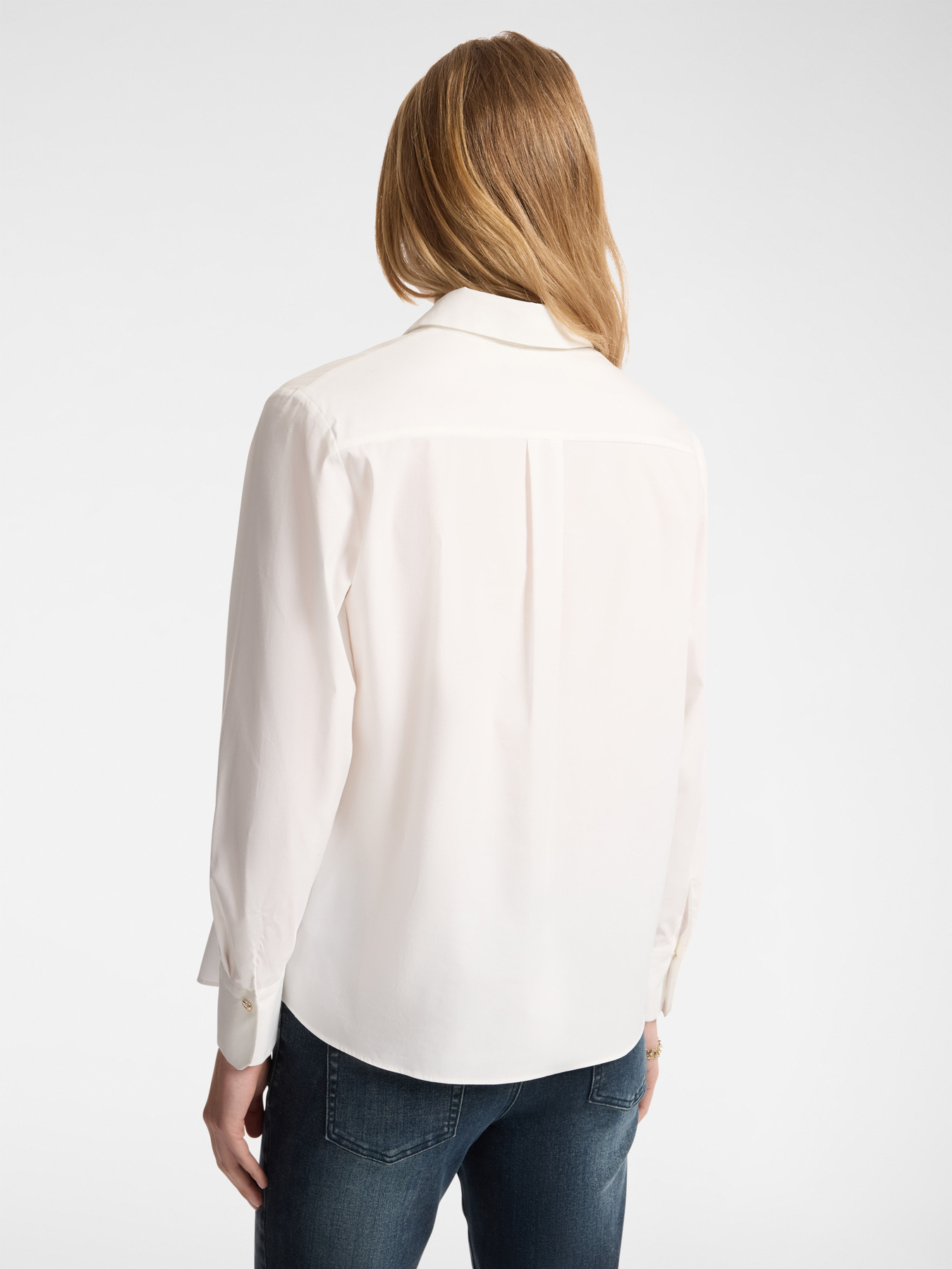 Chemise en tissu extensible image number 1