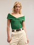 T-shirt off-shoulder image number 3