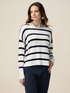 Striped oversized sweater image number 0