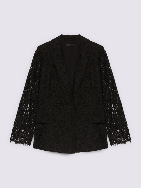 Blazer en dentelle
