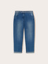 Jean boyfit avec ceinture bijou image number 4