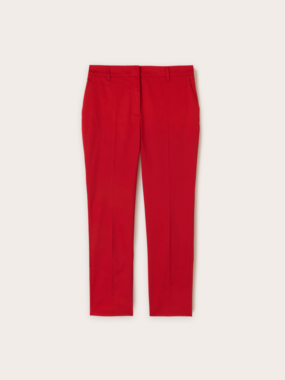 Pantalon regular en tissu technique