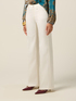 Pantaloni wide leg misto cotone image number 3