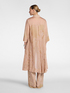 Long shirt in printed organza image number 1