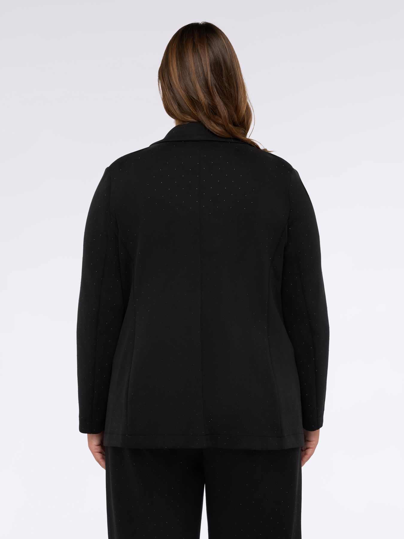 Blazer aus Punto Milano besetzt mit Lichtpunkten image number 1