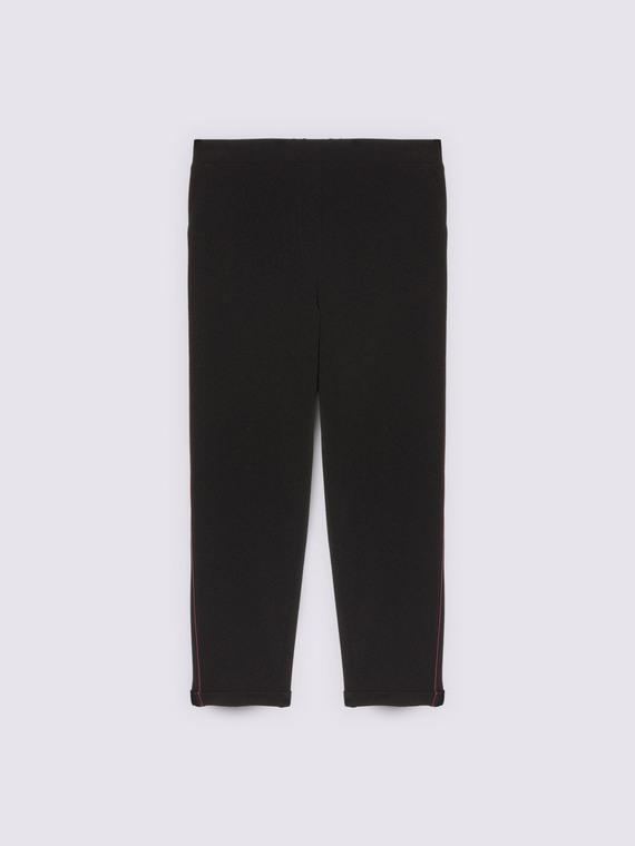Pantaloni Joggers con piping laterale