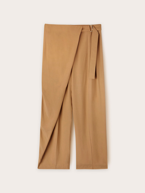 Viscose pareo trousers