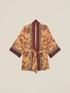 Viscose satin kimono image number 3