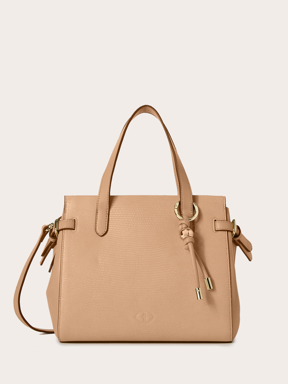 Shopping bag with double handles
