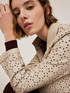 Veste ajourée en tissu enduit image number 3