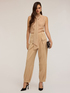 Organza top with rhinestone embroidery image number 2