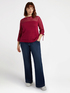 Pull avec fronces sur les manches image number 0