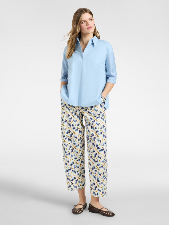 Printed trousers