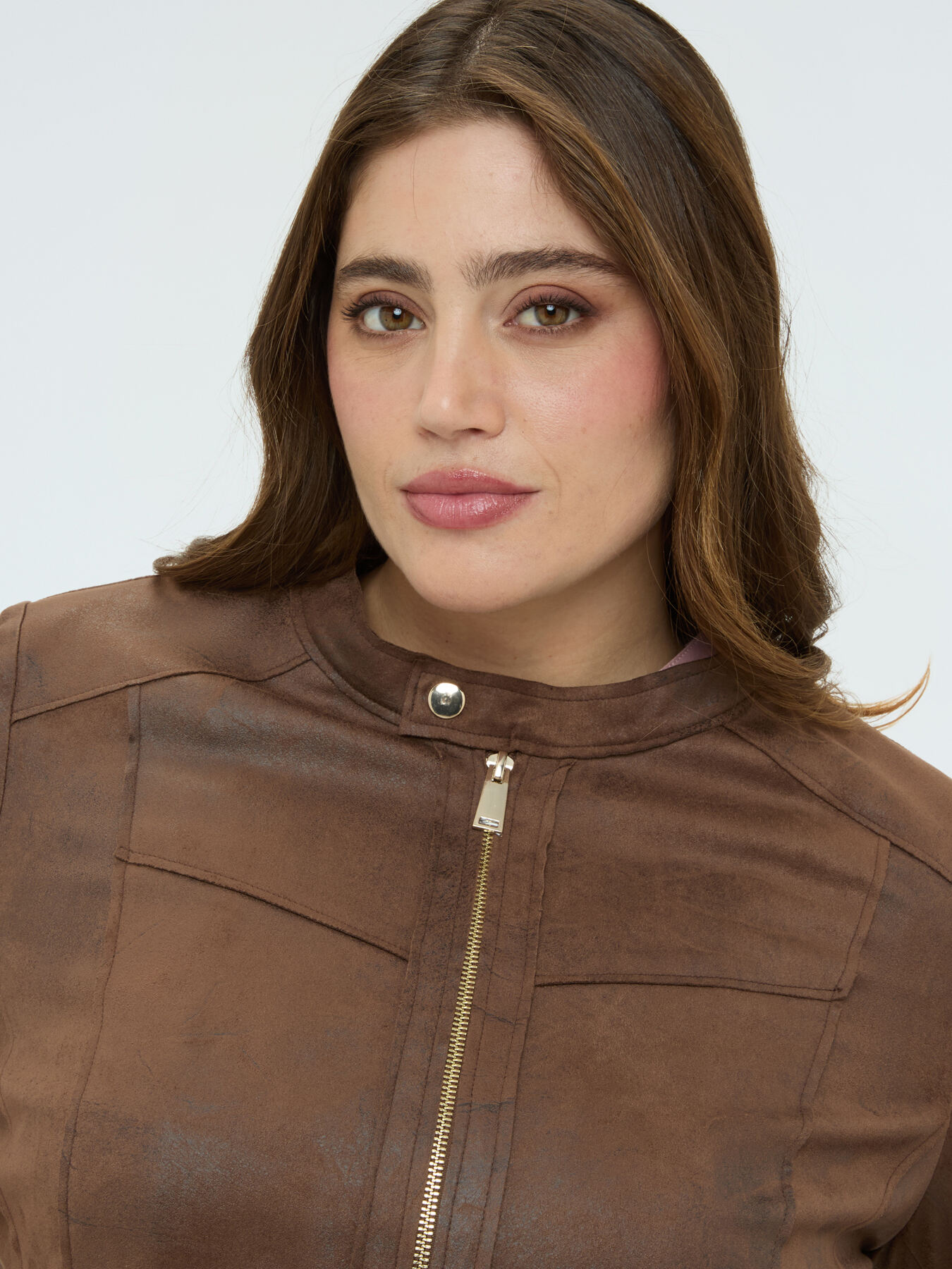 Biker-Jacke mit weichem Griff image number 3