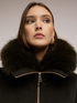 Cappotto misto lana con collo removibile image number 3