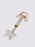 FR keychain with sparkling star charm image number 2