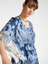 Kaftan dress in two prints image number 3