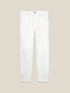 Pantaloni a sigaretta in tessuto misto lyocell image number 4
