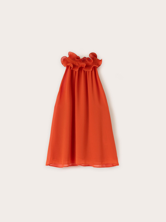 Top with ruffles