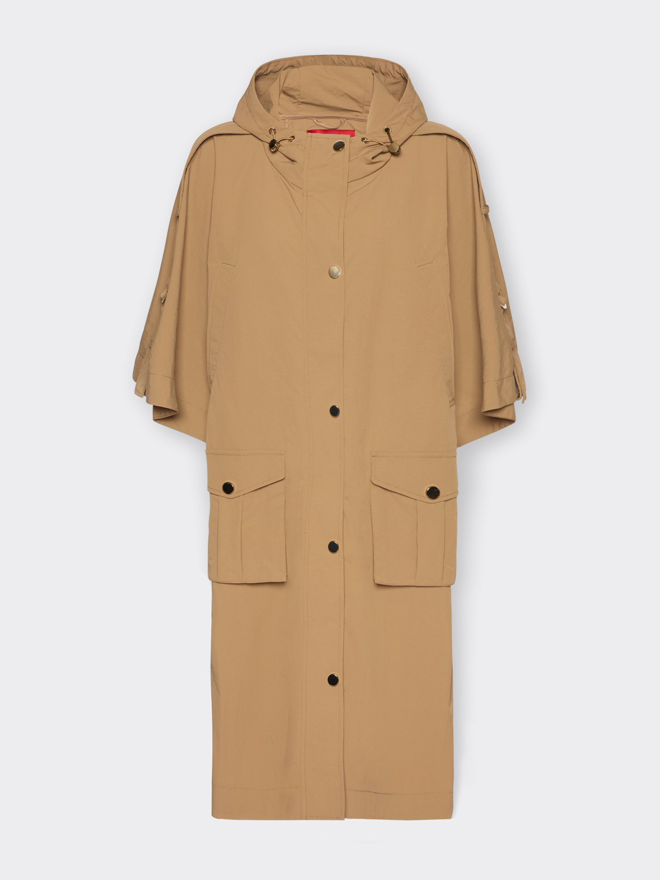 Oversized parka with hood image number 4