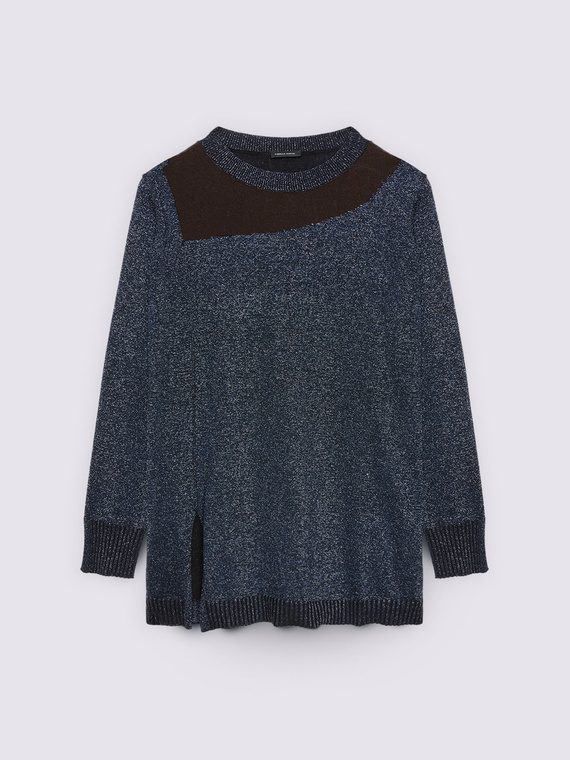 Laminated jersey with insert