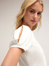 T-shirt with balloon sleeves image number 0